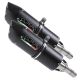 GPR Scarico Furore Nero HOMCAT DSP