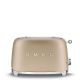 SMEG Tostapane 2 Fette - Oro Opaco