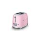 SMEG Tostapane 2 Fette '50 Rosa