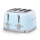SMEG TOSTAPANE 4 FETTE Azzurro
