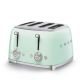 SMEG Tostapane 4x4 Verde pastello