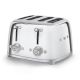 SMEG Tostapane 4 Fette - Cromato