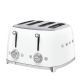 SMEG TOSTAPANE 4 FETTE Bianco