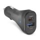 SBS Caricabatterie auto Type-C-USB 2.1A